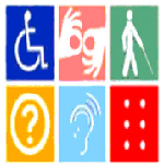 Simbología sobre diferentes tipos de accesibilidad